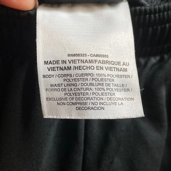 Nike black dri-fit track pants joggers Sz S - Picture 11 of 12